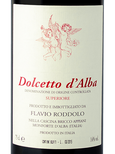 Flavio Roddolo, Dolcetto d'Alba, Superiore