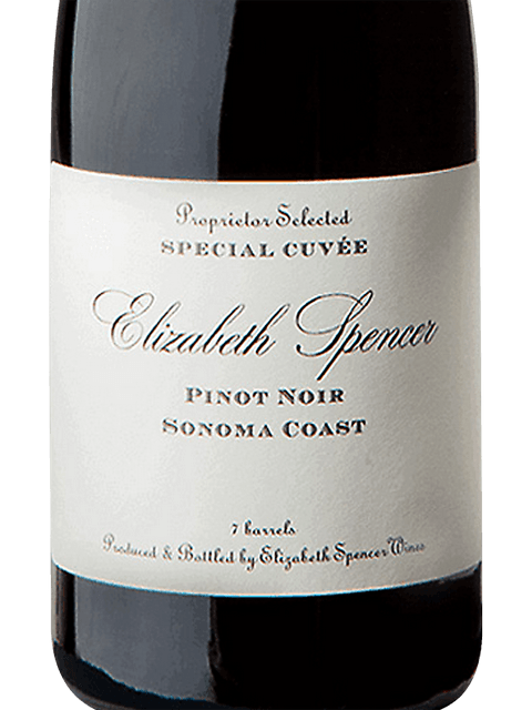 Elizabeth Spencer, Special Cuvee Pinot Noir, Sonoma Coast