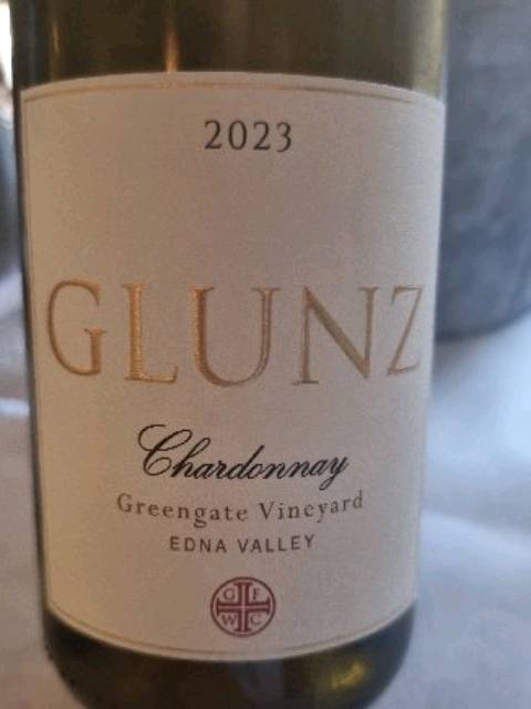 Glunz, Chardonnay, Edna Valley
