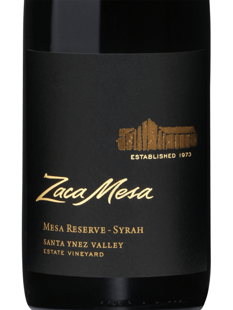 Zaca Mesa, Mesa Reserve Syrah, Santa Ynez Valley