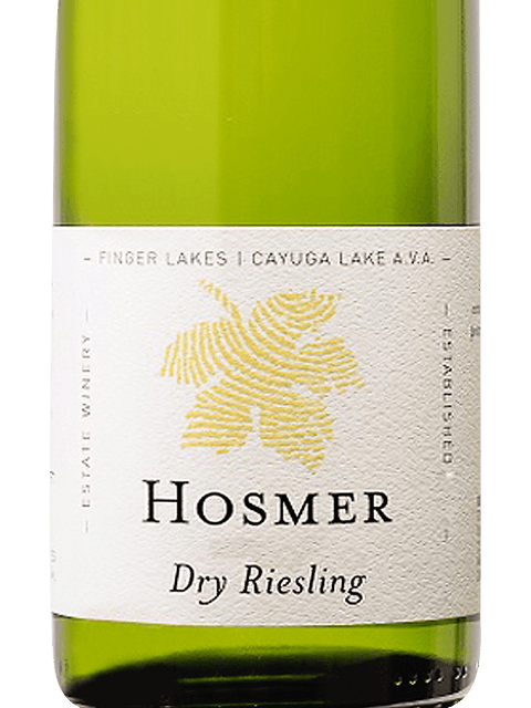 Hosmer, Dry Riesling, Cayuga Lake