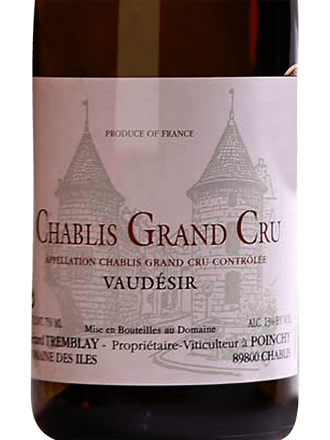 Gerard Tremblay, Chablis Premier Cru, Beauroy