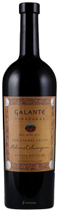 Galante Vineyards, Red Rose Hill Cabernet Sauvignon, Carmel Valley