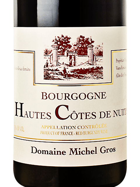 Michel Gros, Bourgogne, Hautes Cotes de Nuits