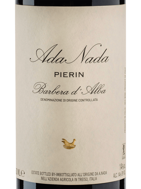 Ada Nada, Barbera d'Alba, Salgae Superiore