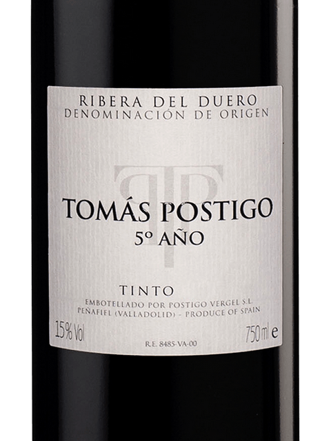 Tomas Postigo, Ribera del Duero, Crianza