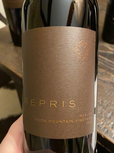 Repris, Moon Mountain Vineyard Sauvignon Blanc, Moon Mountain District