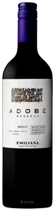 Emiliana, Adobe Reserva Merlot, Rapel Valley
