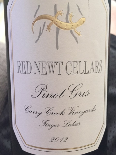 Red Newt, Curry Creek Pinot Gris, Finger Lakes