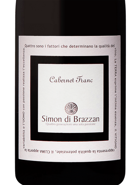 Simon di Brazzan, Cabernet Franc, Venezia Giulia