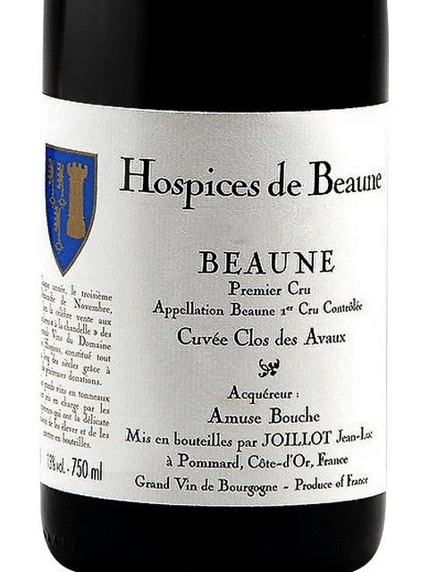 Hospices de Beaune (Maison Leroy), Beaune Premier Cru, Cuvee Clos des Avaux