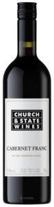 Church & State, Cabernet Franc, Okanagan Valley