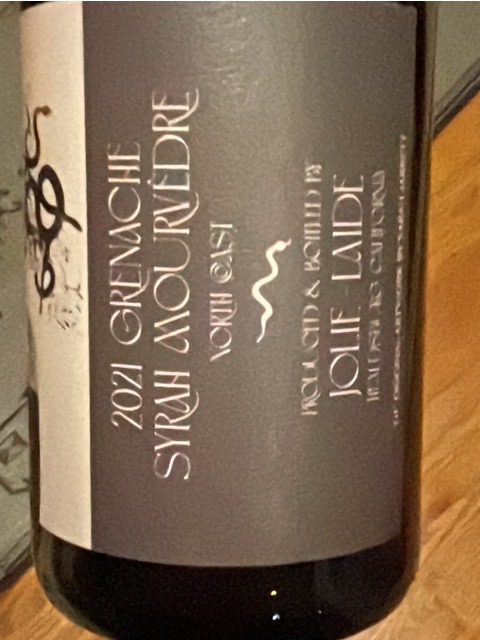 Jolie-Laide, Grenache Syrah Mourvedre, Mendocino County