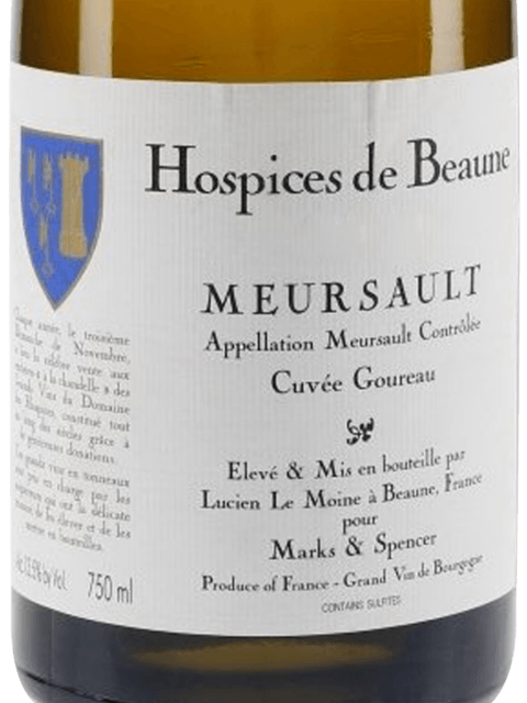Hospices de Beaune (Morey Blanc), Meursault, Cuvee Goureau