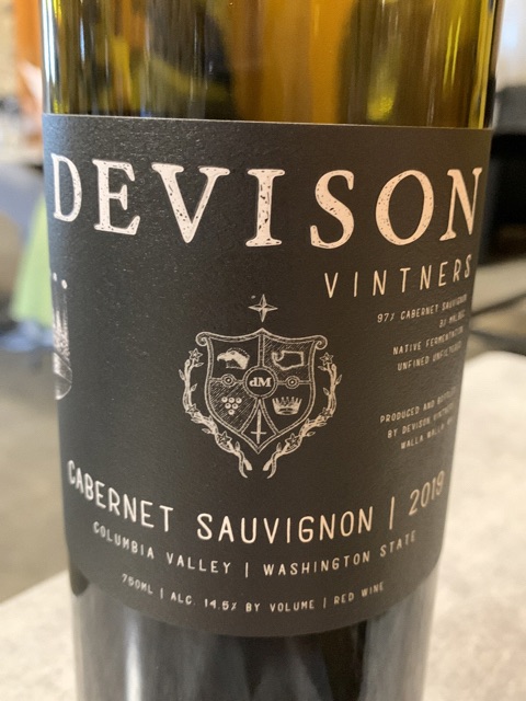 Devison Vintners, Cabernet Sauvignon, Columbia Valley