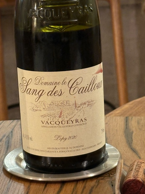 Domaine le Sang des Cailloux, Vacqueyras