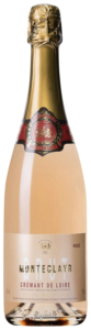 Monteclayr, Cremant de Loire, Rose Brut