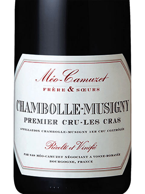 Meo Camuzet, Chambolle-Musigny Premier Cru, Les Cras