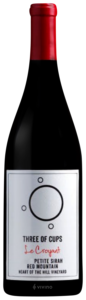 Three of Cups, Le Croyant Petite Sirah, Red Mountain
