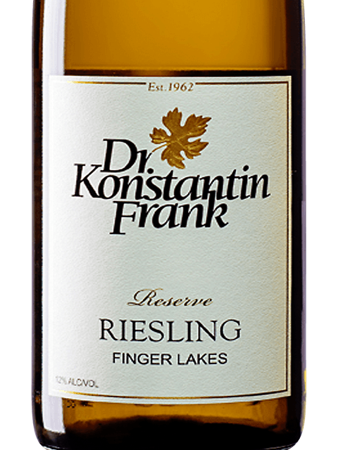 Dr. Konstantin Frank, Riesling Nature, Finger Lakes