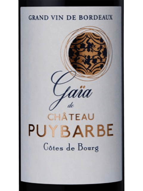 Gaia de Chateau Puybarbe, Cotes de Bourg