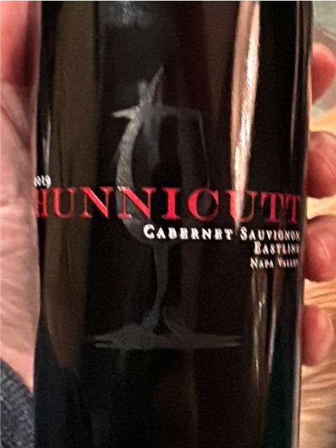 Hunnicutt, Cabernet Sauvignon, Oakville