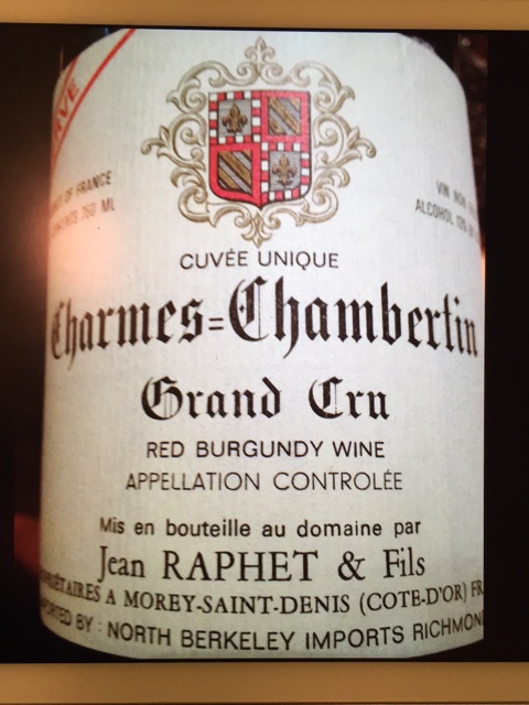 Gerard Quivy, Charmes-Chambertin Grand Cru
