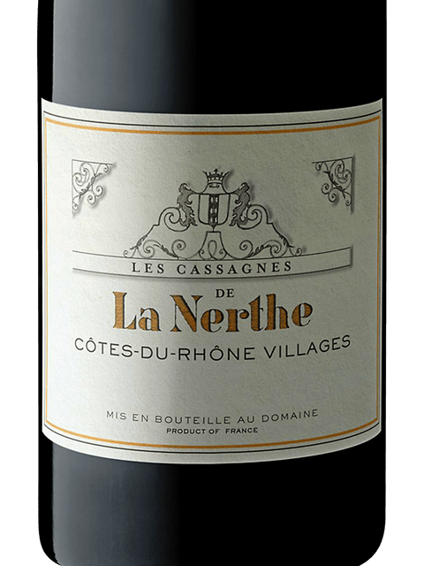 La Nerthe, Rouge, Cotes du Rhone Villages
