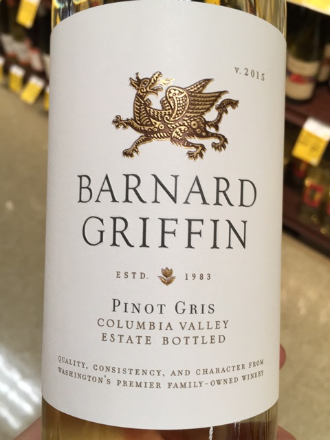 Barnard Griffin, Pinot Gris, Columbia Valley