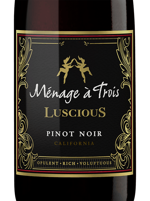 Menage a Trois, Luscious Pinot Noir, California