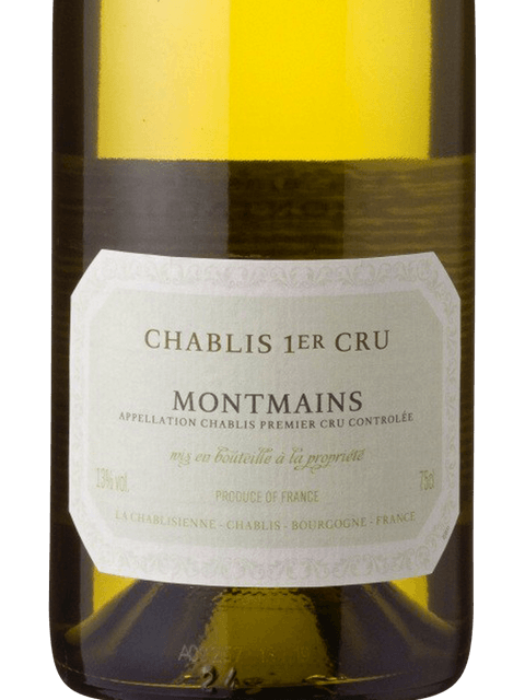 La Chablisienne, Chablis Premier Cru, Montmains