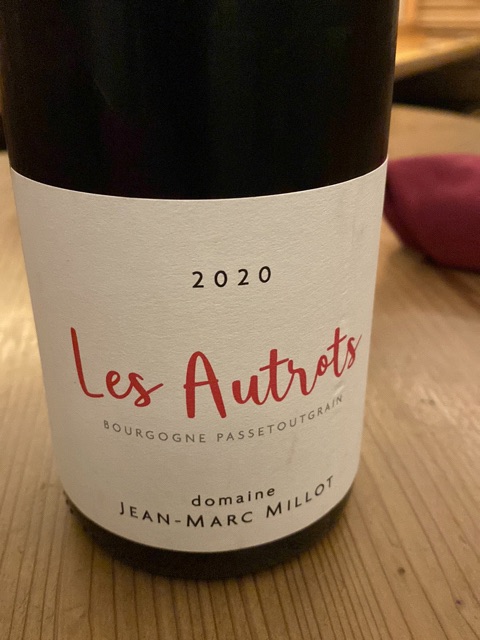 Jean-Marc Millot, Bourgogne Passe-tout-grains, Les Autrots