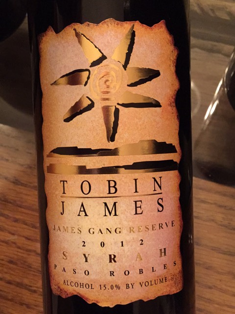 Tobin James, James Gang Reserve Riesling, Monterey County