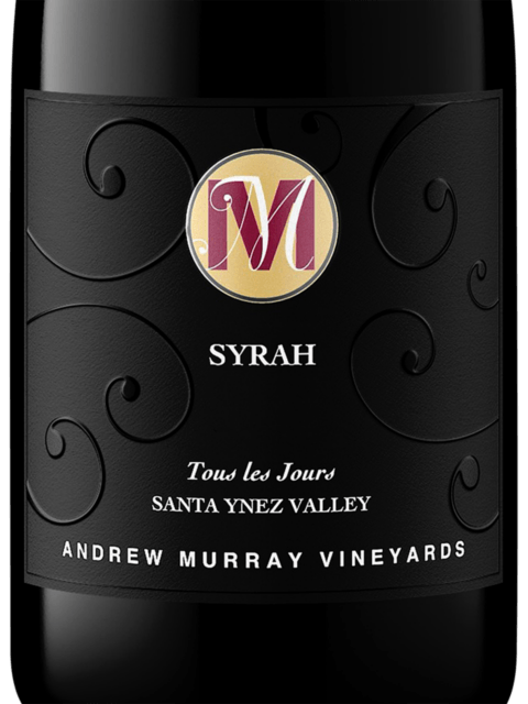Andrew Murray Vineyards, Tous les Jours Syrah, Santa Ynez Valley