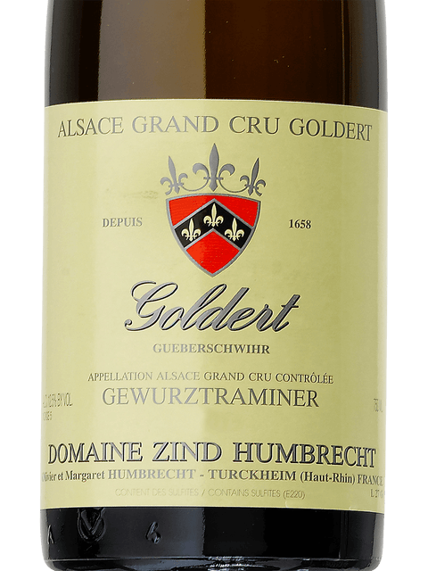 Bernard Humbrecht, Gewurztraminer Grand Cru, Goldert