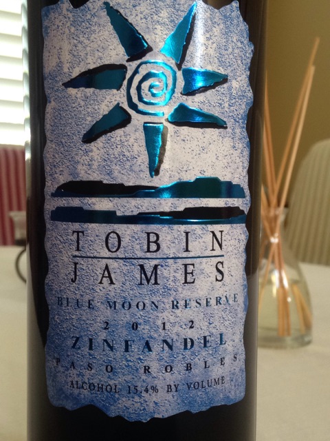 Tobin James, Blue Moon Reserve Zinfandel, Paso Robles
