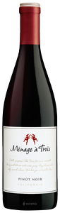 Menage a Trois, Pinot Noir, California