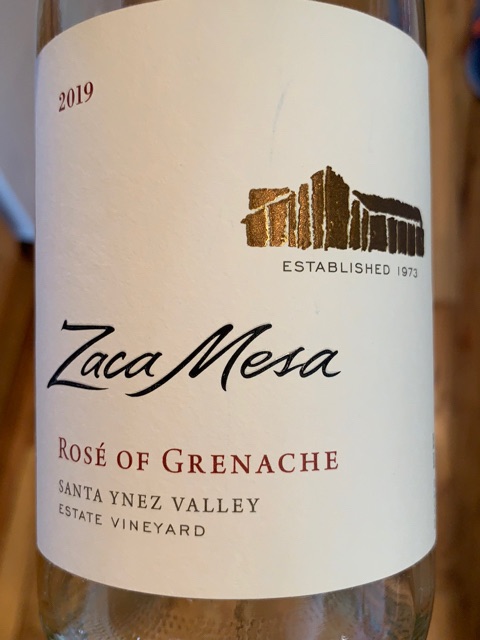 Zaca Mesa, Grenache Rose, Santa Ynez Valley