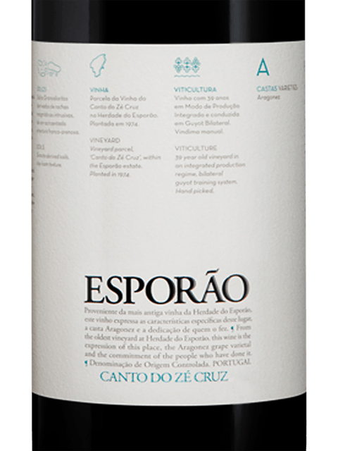 Esporao, Aragonez, Alentejo