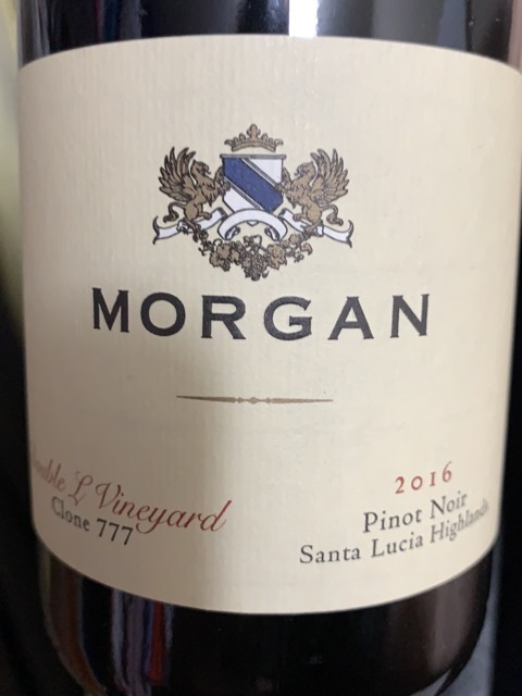 Morgan, Double L Vineyard Clone LT Pinot Noir, Santa Lucia Highlands