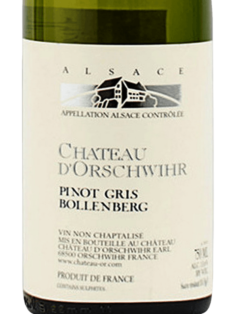 Chateau d'Orschwihr, Enchenberg Pinot Gris, Alsace