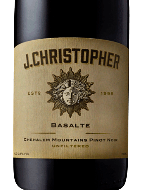 J Christopher, Basalte Pinot Noir, Chehalem Mountains