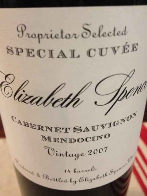 Elizabeth Spencer, Special Grenache Rose, Mendocino County