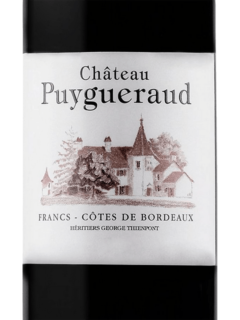 Chateau Puygueraud, Rouge, Francs-Cotes de Bordeaux