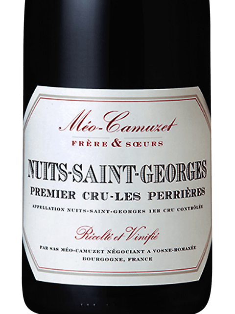 Domaine Meo Camuzet, Nuits-Saint-Georges Premier Cru, Clos des Argillieres