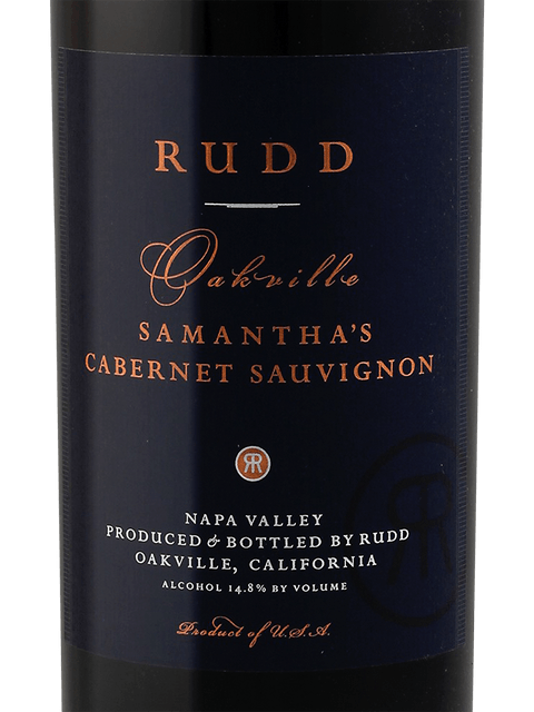 Rudd, Crossroads Cabernet Sauvignon, Oakville