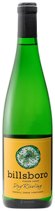 Billsboro, Dry Riesling, Finger Lakes