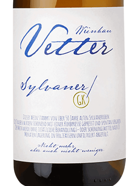 Stefan Vetter, CK Sylvaner, Franken
