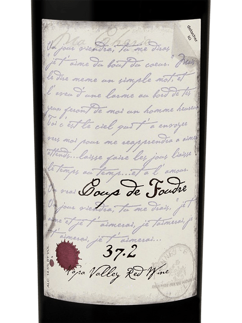 Coup de Foudre, Cuvee 37.2, Napa Valley