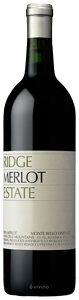 Snowden, Cousins Merlot, Santa Cruz Mountains